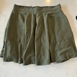 Free People Green Skirt with Pockets Size XS